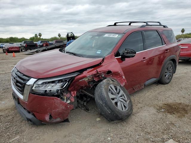 Image 1 of 2022 NISSAN PATHFINDER SV 2022 with VIN 5N1DR3BC0NC235791
