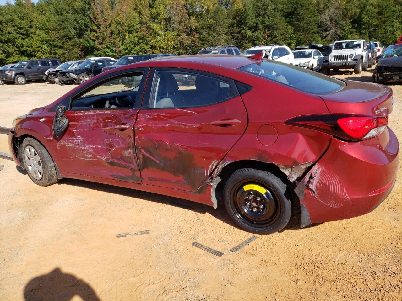 Obraz 2 z 2016 HYUNDAI ELANTRA SE 2016 z VIN 5NPDH4AE6GH667406