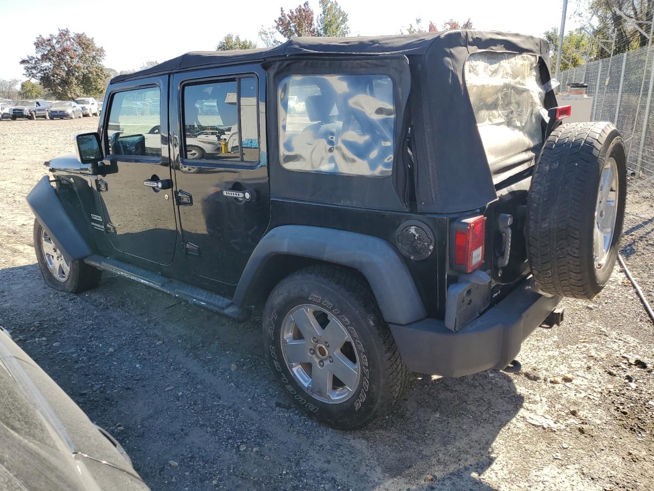 Image 2 of 2010 JEEP WRANGLER UNLIMITED SPORT 2010 with VIN 1J4BA3H1XAL117874