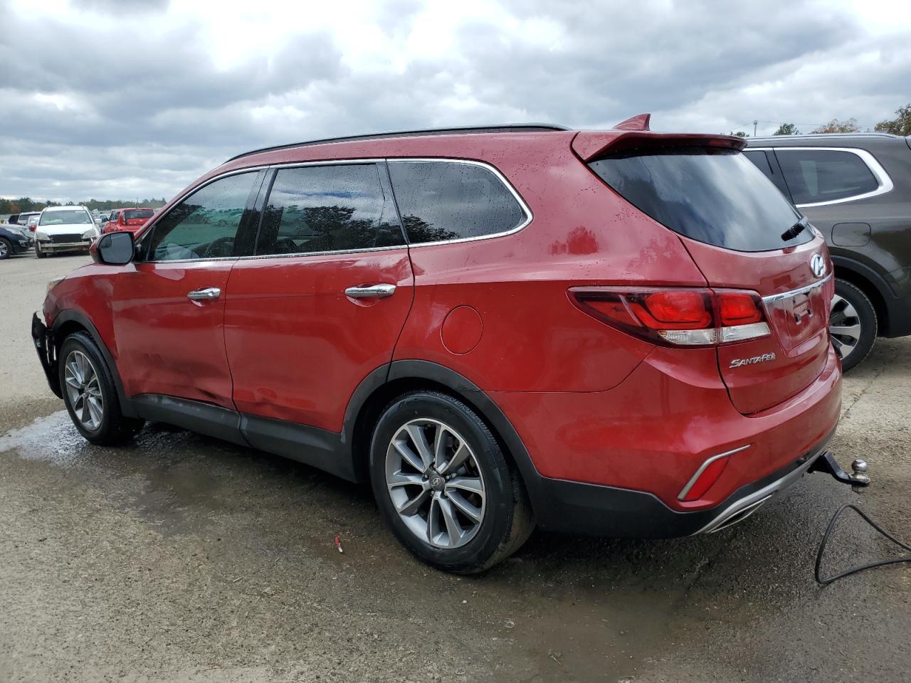 Image 2 of 2017 HYUNDAI SANTA FE SE 2017 with VIN KM8SM4HF4HU206533