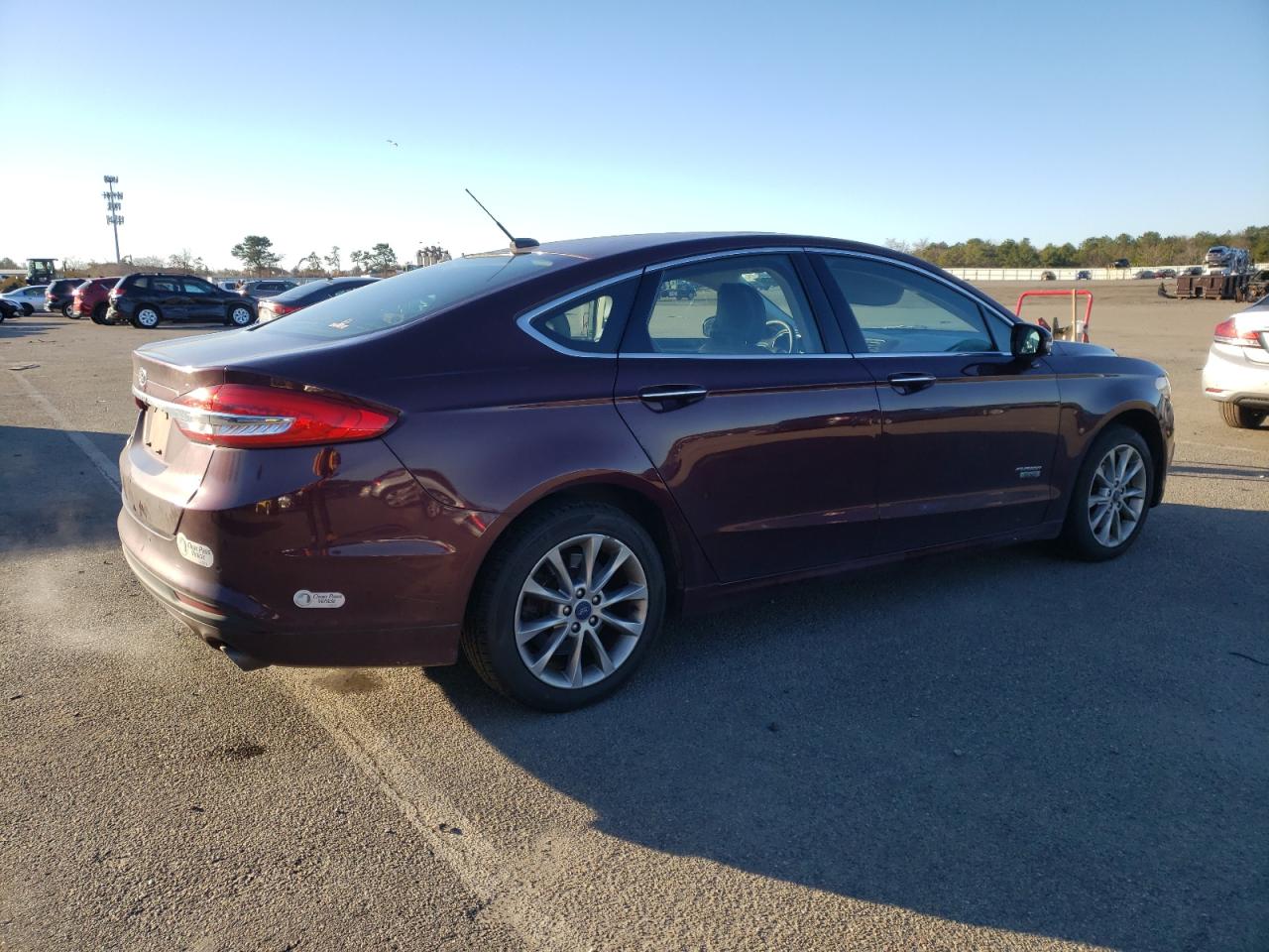 Image 3 of 2017 FORD FUSION SE PHEV 2017 with VIN 3FA6P0PU0HR288988