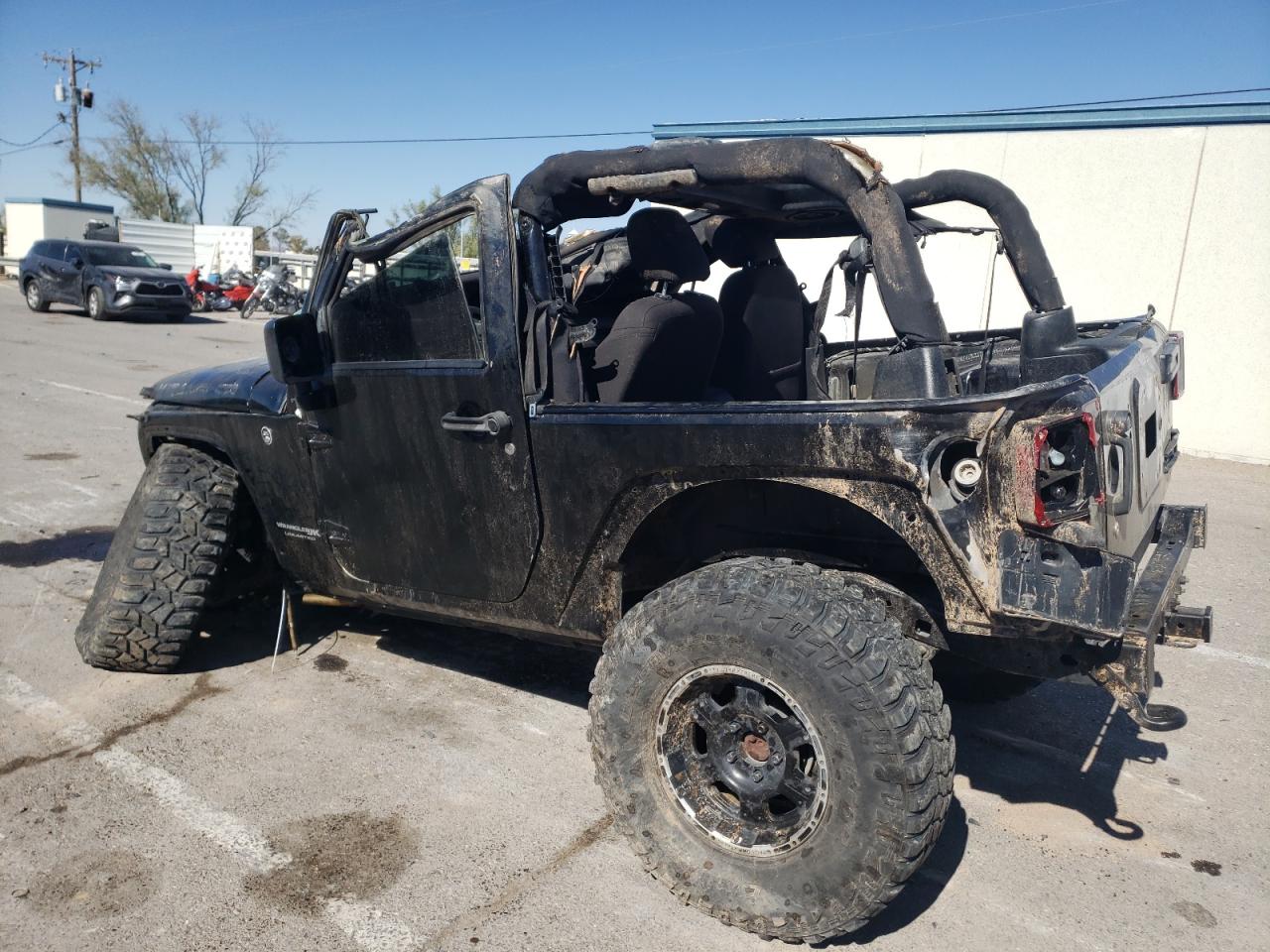 Image 2 of 2012 JEEP WRANGLER SPORT 2012 with VIN 1C4AJWAG5CL283434