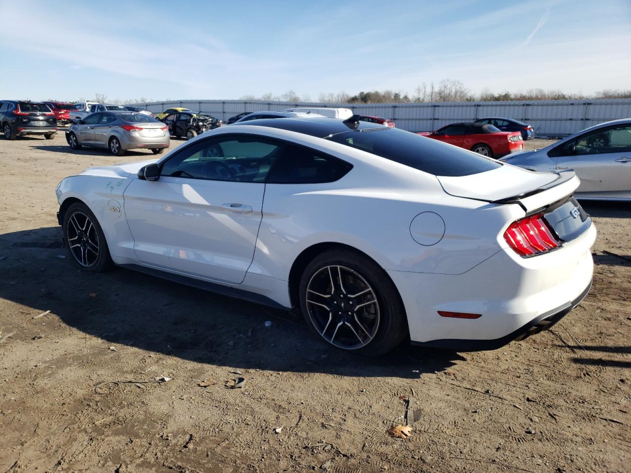 Image 2 of 2021 FORD MUSTANG GT 2021 with VIN 1FA6P8CF7M5138587