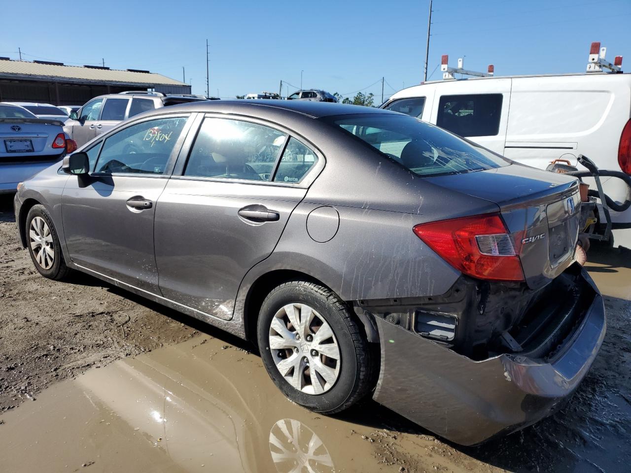 Image 2 of 2012 HONDA CIVIC LX 2012 with VIN 19XFB2F57CE076345