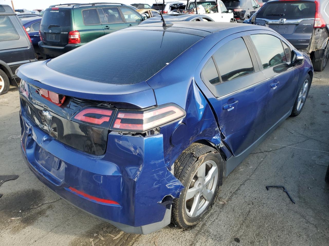 Obraz 3 z 2012 CHEVROLET VOLT  2012 z VIN 1G1RE6E43CU124096