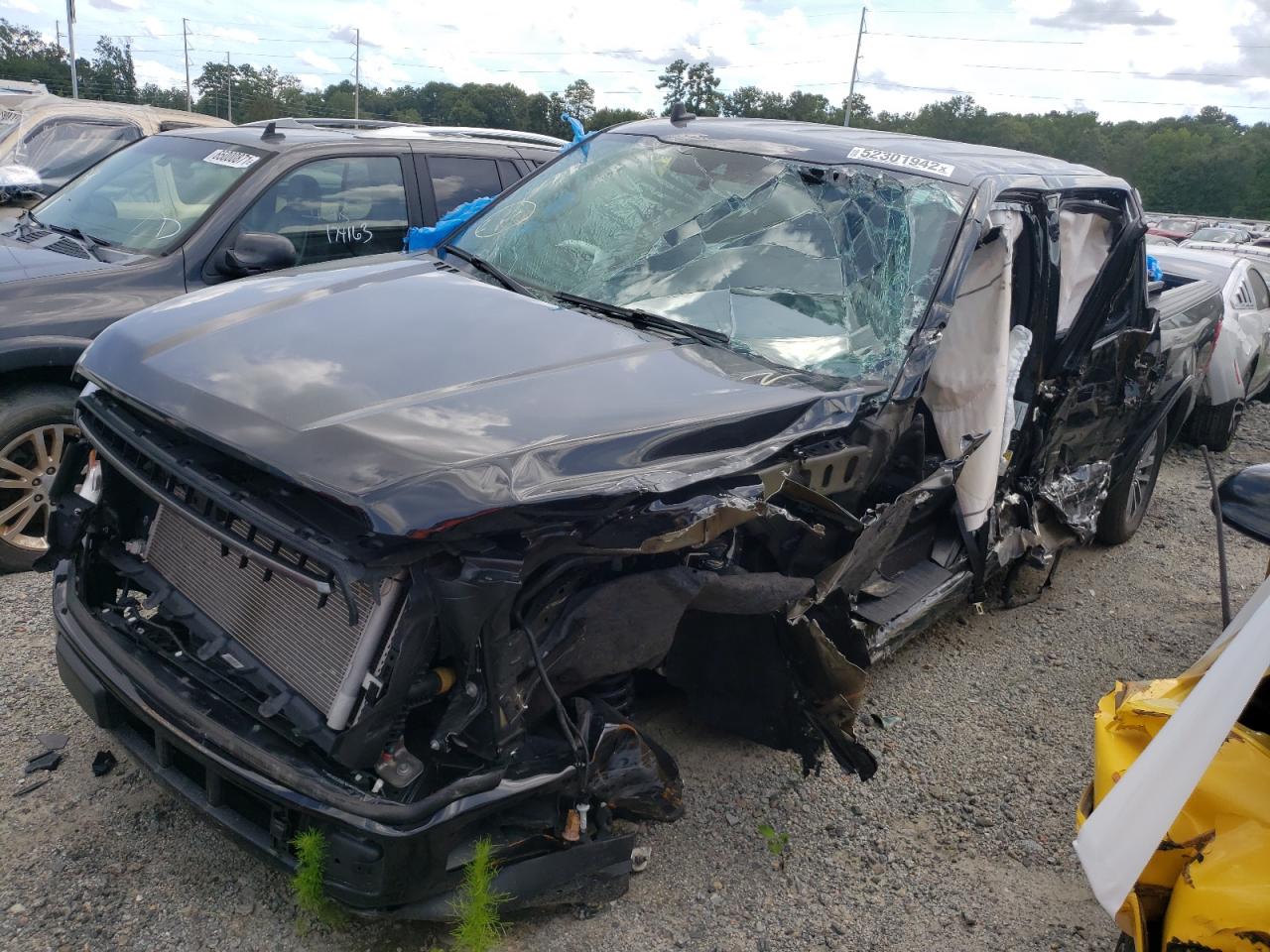 Image 2 of 2020 FORD F150 SUPERCREW 2020 with VIN 1FTEW1CP3LFC28921