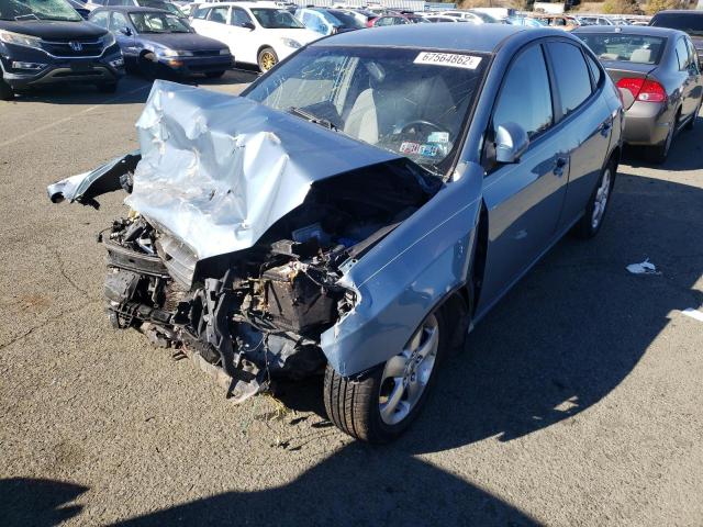 Image 1 of 2007 HYUNDAI ELANTRA GLS 2007 with VIN KMHDU46D07U163057