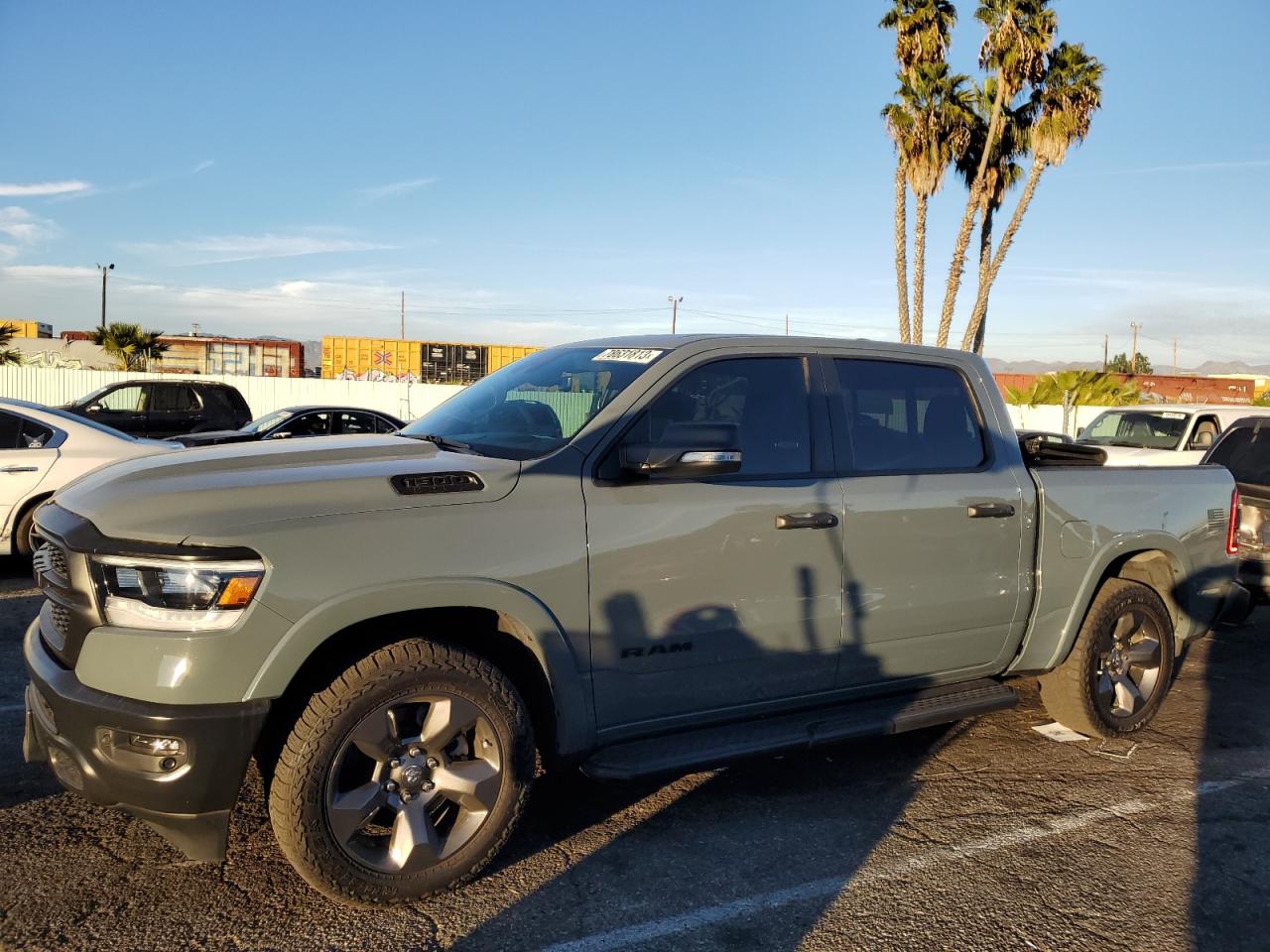 Image 1 of 2021 RAM 1500 BIG HORN/LONE STAR 2021 with VIN 1C6RREFT6MN544742