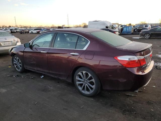 Image 2 of 2014 HONDA ACCORD SPORT 2014 with VIN 1HGCR2F56EA053998