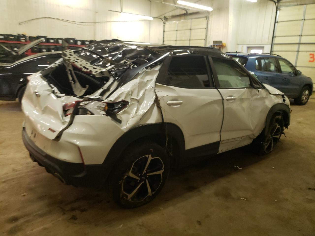 Image 3 of 2021 CHEVROLET TRAILBLAZER RS 2021 with VIN KL79MUSL4MB134625