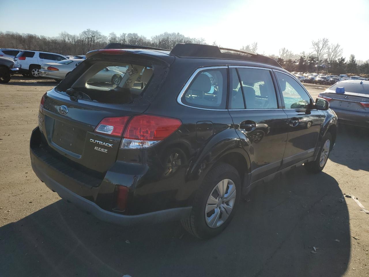 Image 3 of 2011 SUBARU OUTBACK 2.5I 2011 with VIN 4S4BRBAC8B1408533