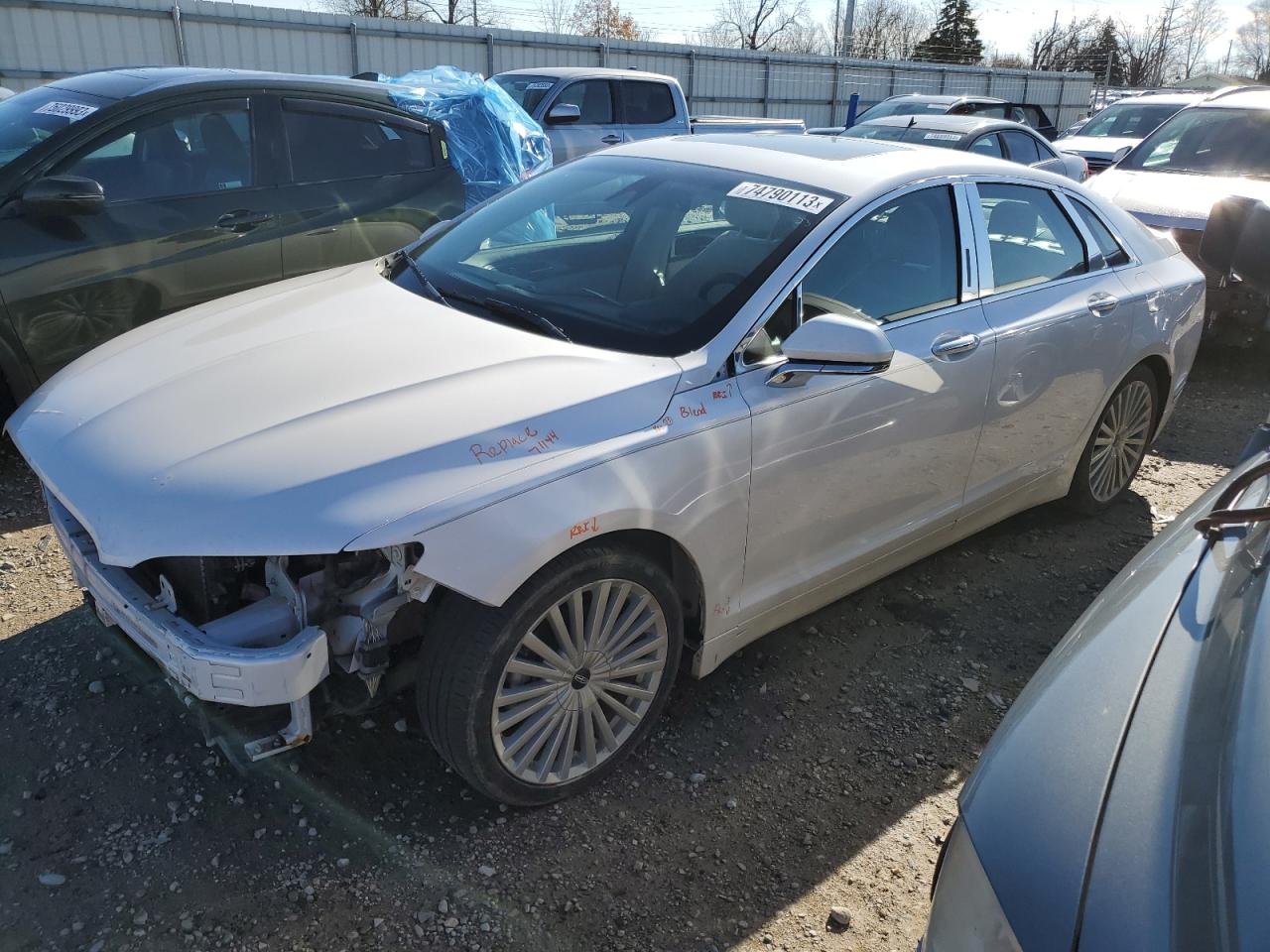 Image 1 of 2017 LINCOLN MKZ HYBRID RESERVE 2017 with VIN 3LN6L5MU4HR634057