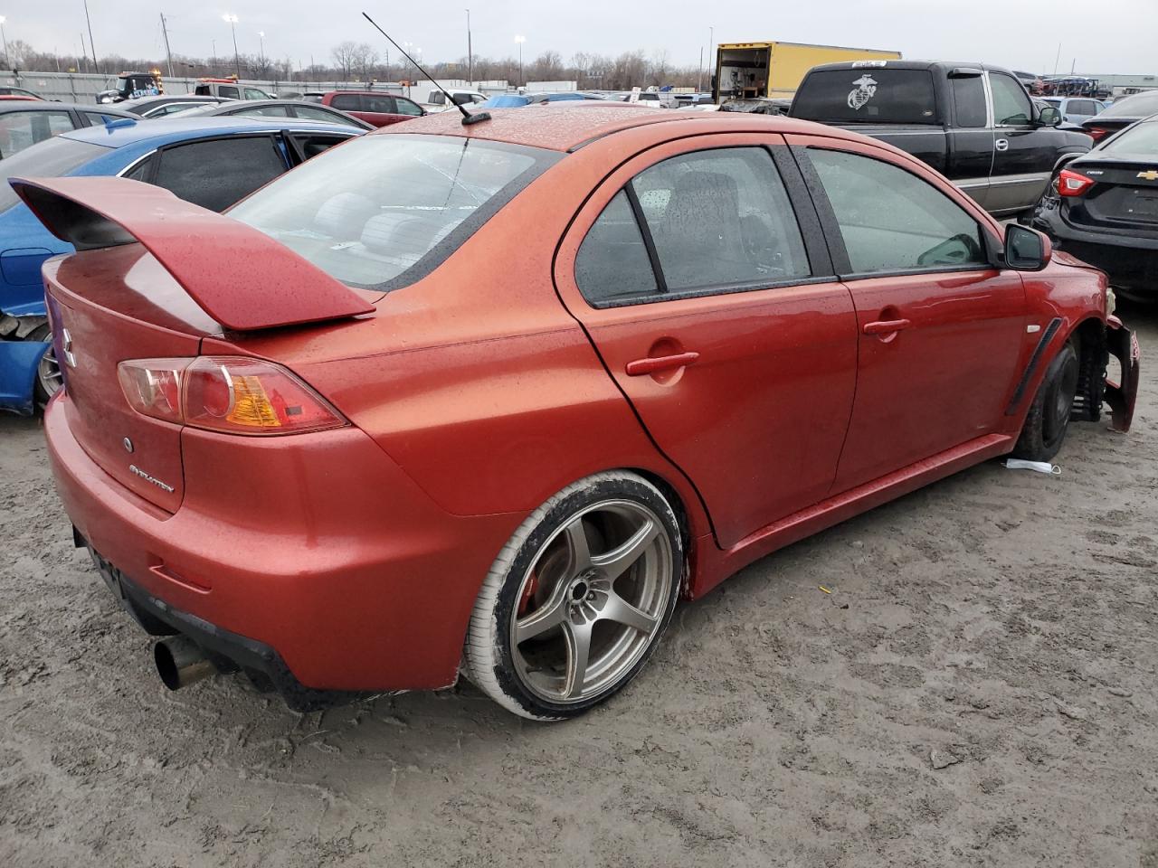 Obraz 3 z 2008 MITSUBISHI LANCER EVOLUTION GSR 2008 z VIN JA3AW86V38U043870