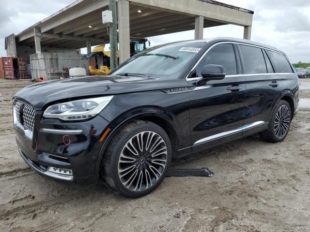 Image 1 of 2023 LINCOLN AVIATOR BLACK LABEL 2023 with VIN 5LM5J9XC3PGL07129