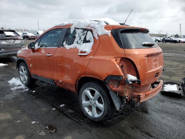 Image 2 of 2015 CHEVROLET TRAX LTZ 2015 with VIN KL7CJTSB3FB071990