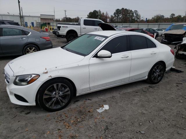 Image 1 of 2015 MERCEDES-BENZ C 300 4MATIC 2015 with VIN 55SWF4KB9FU019699