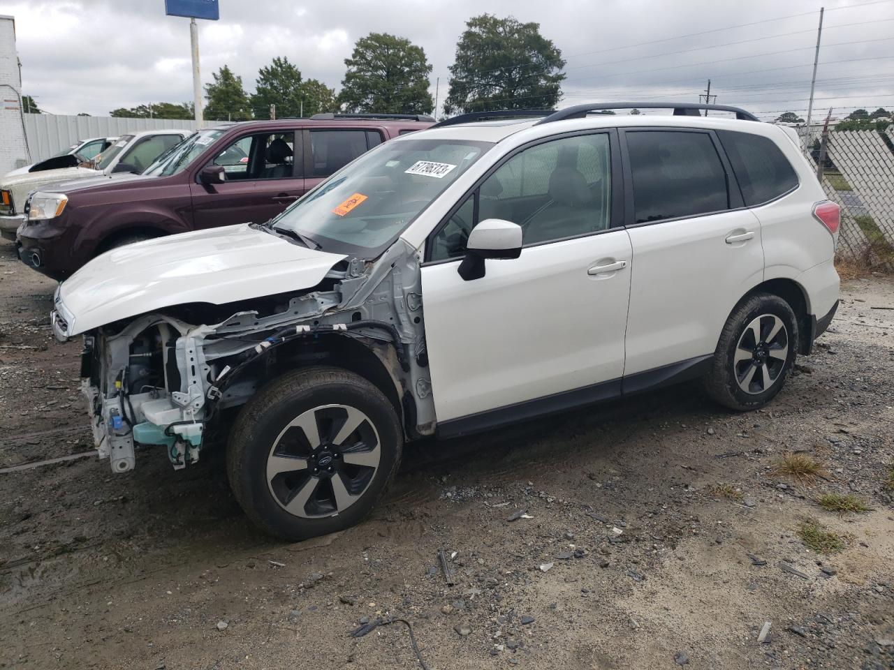 Изображение 1 2018 SUBARU FORESTER 2.5I PREMIUM 2018 с VIN JF2SJAGC4JH517592