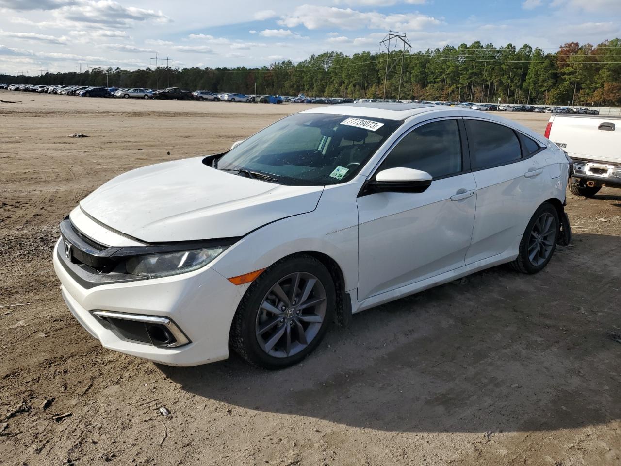 Image 1 of 2019 HONDA CIVIC EX 2019 with VIN 19XFC1F32KE019040
