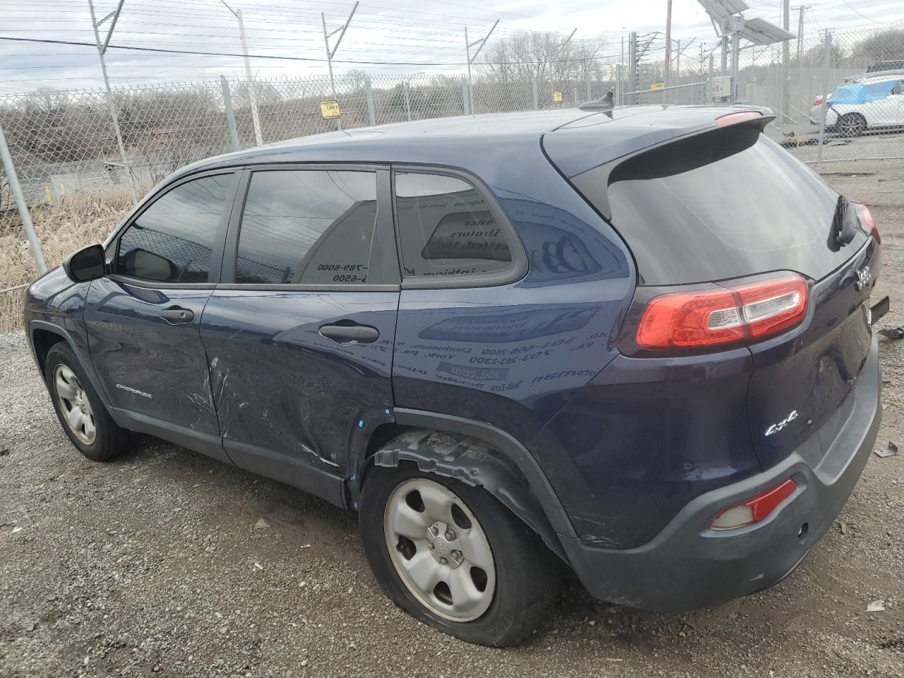 Image 2 of 2014 JEEP CHEROKEE SPORT 2014 with VIN 1C4PJMAB6EW165963