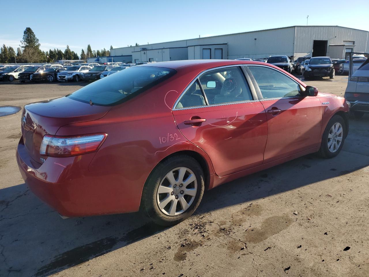 Image 3 of 2007 TOYOTA CAMRY HYBRID 2007 with VIN JTNBB46K073013516