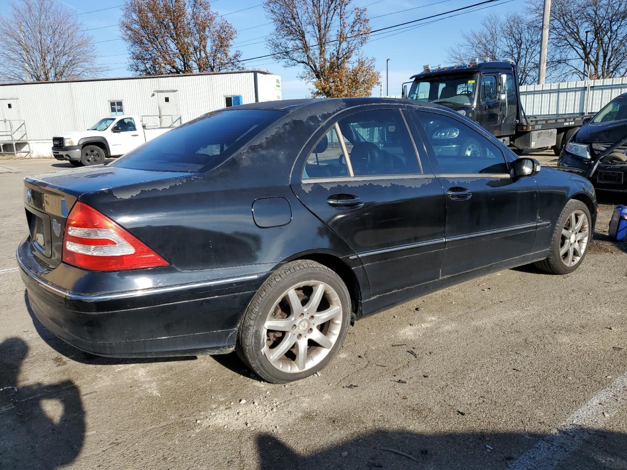 Image 3 of 2003 MERCEDES-BENZ C 230K SPORT SEDAN 2003 with VIN WDBRF40J93A490893