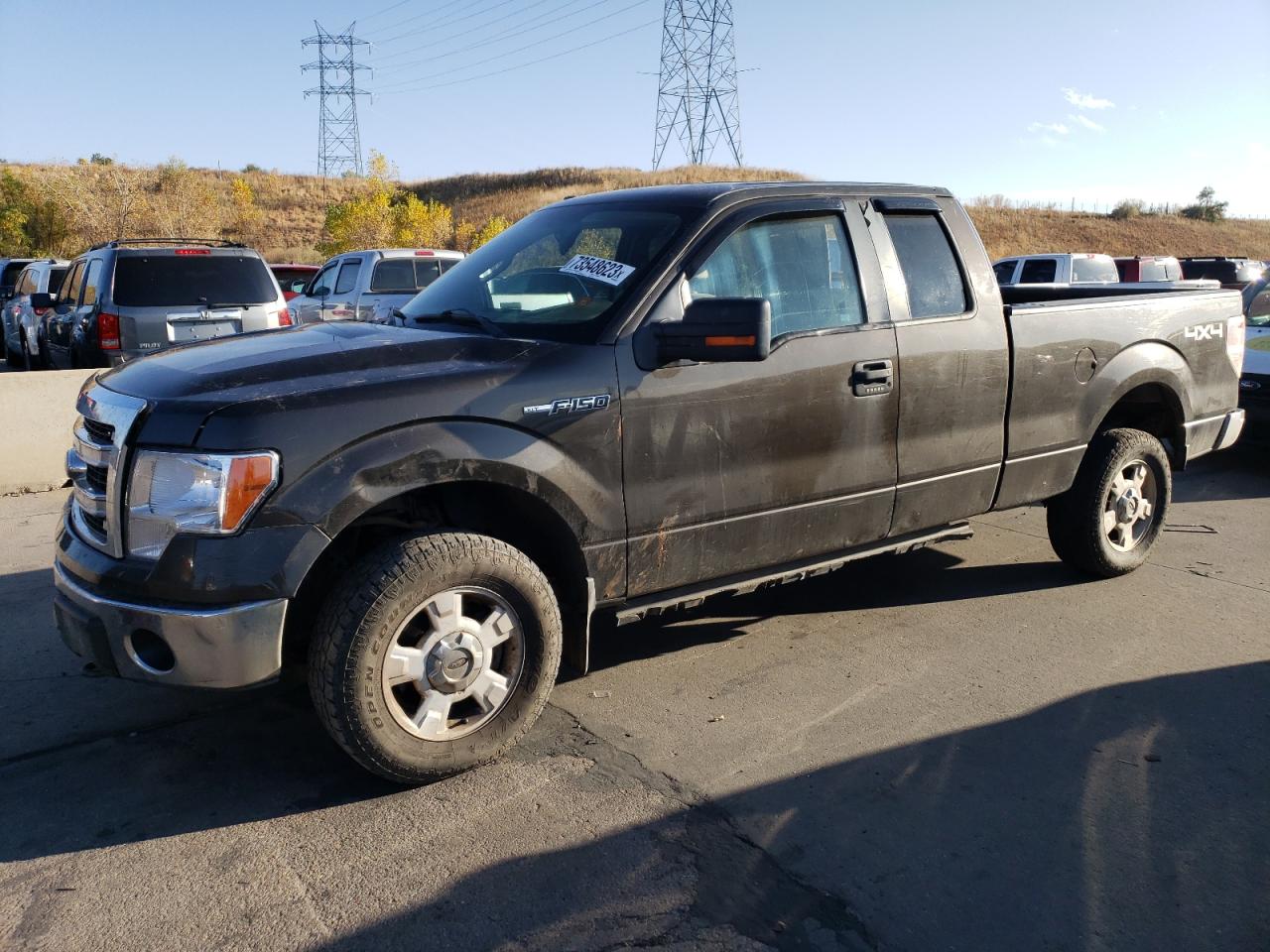 Image 1 of 2009 FORD F150 SUPER CAB 2009 with VIN 1FTPX14V19KB67300
