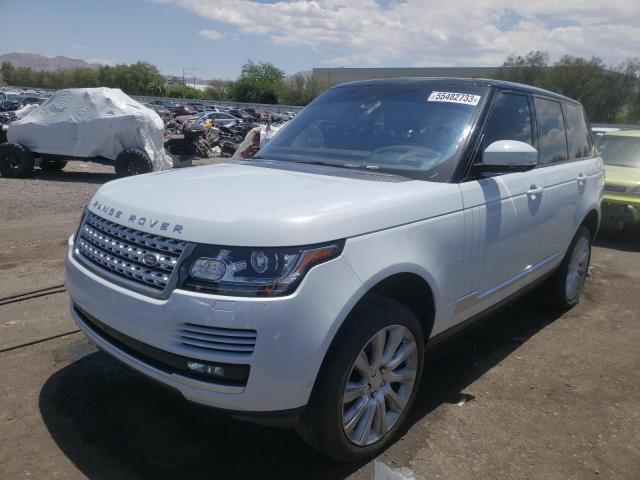 Изображение 1 2016 LAND ROVER RANGE ROVER SUPERCHARGED 2016 с VIN SALGS2EF0GA299195