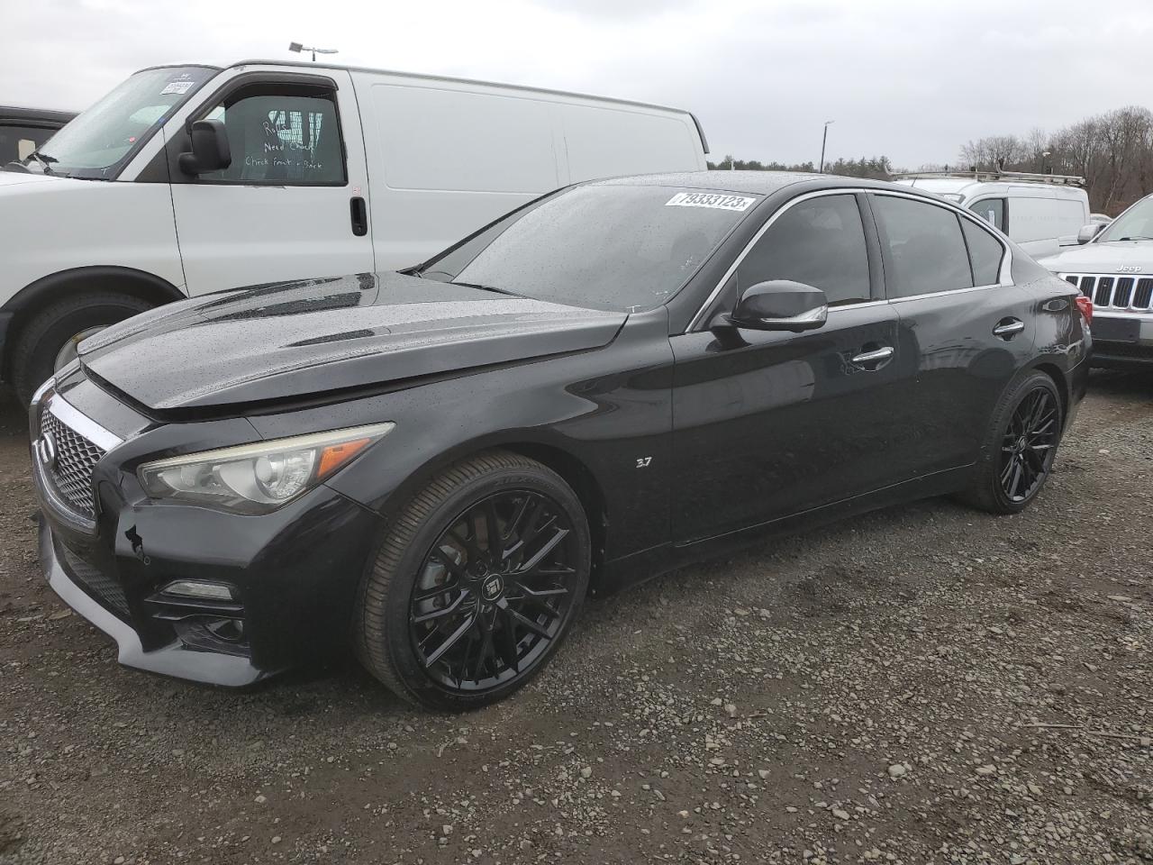 Obraz 1 z 2014 INFINITI Q50 BASE 2014 z VIN JN1BV7AR3EM680494