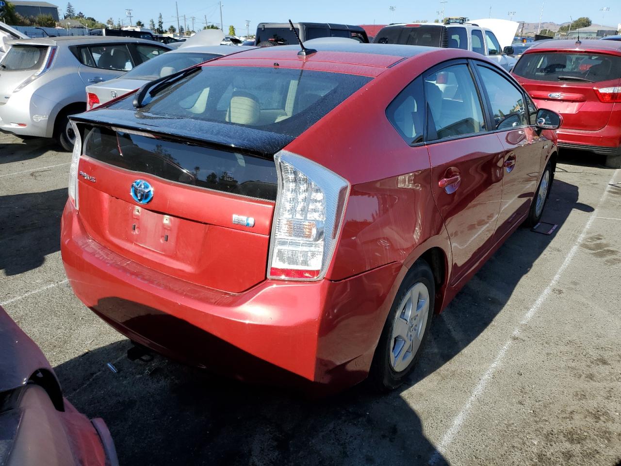 Image 3 of 2010 TOYOTA PRIUS  2010 with VIN JTDKN3DU9A0031533