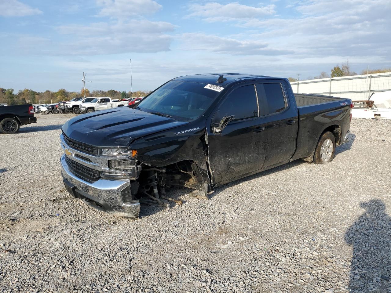 Изображение 1 2019 CHEVROLET SILVERADO K1500 LT 2019 с VIN 1GCRYDEK0KZ268420
