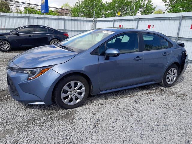Image 1 of 2021 TOYOTA COROLLA LE 2021 with VIN 5YFEPMAE8MP212109