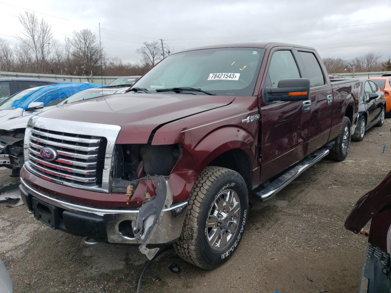 Изображение 1 2010 FORD F150 SUPERCREW 2010 с VIN 1FTFW1EV9AFC83418