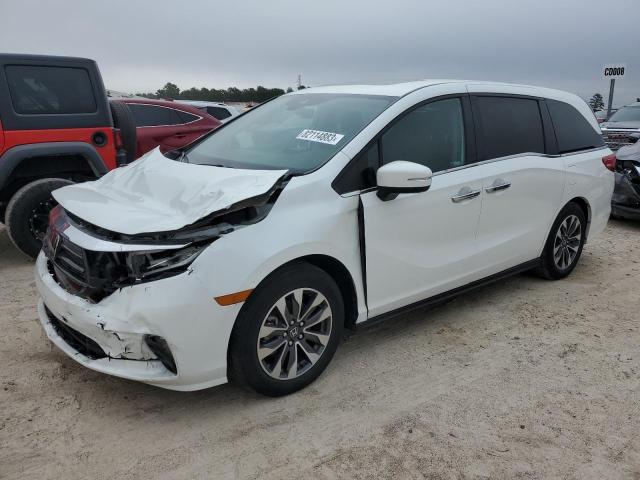 Image 1 of 2022 HONDA ODYSSEY EXL 2022 with VIN 5FNRL6H71NB002738