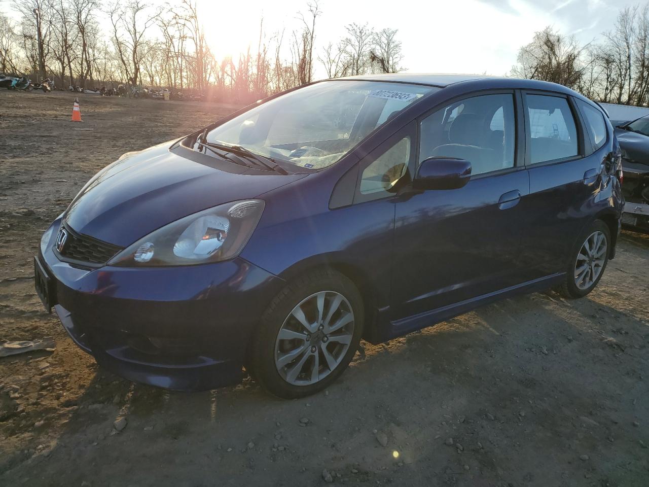 Изображение 1 2013 HONDA FIT SPORT 2013 с VIN JHMGE8H53DC070500