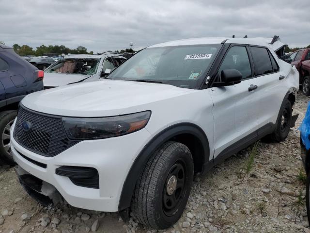 Image 1 of 2021 FORD EXPLORER POLICE INTERCEPTOR 2021 with VIN 1FM5K8ABXMGA07562