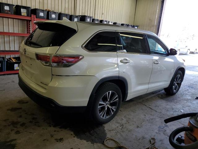 Image 3 of 2016 TOYOTA HIGHLANDER XLE 2016 with VIN 5TDJKRFH1GS249267