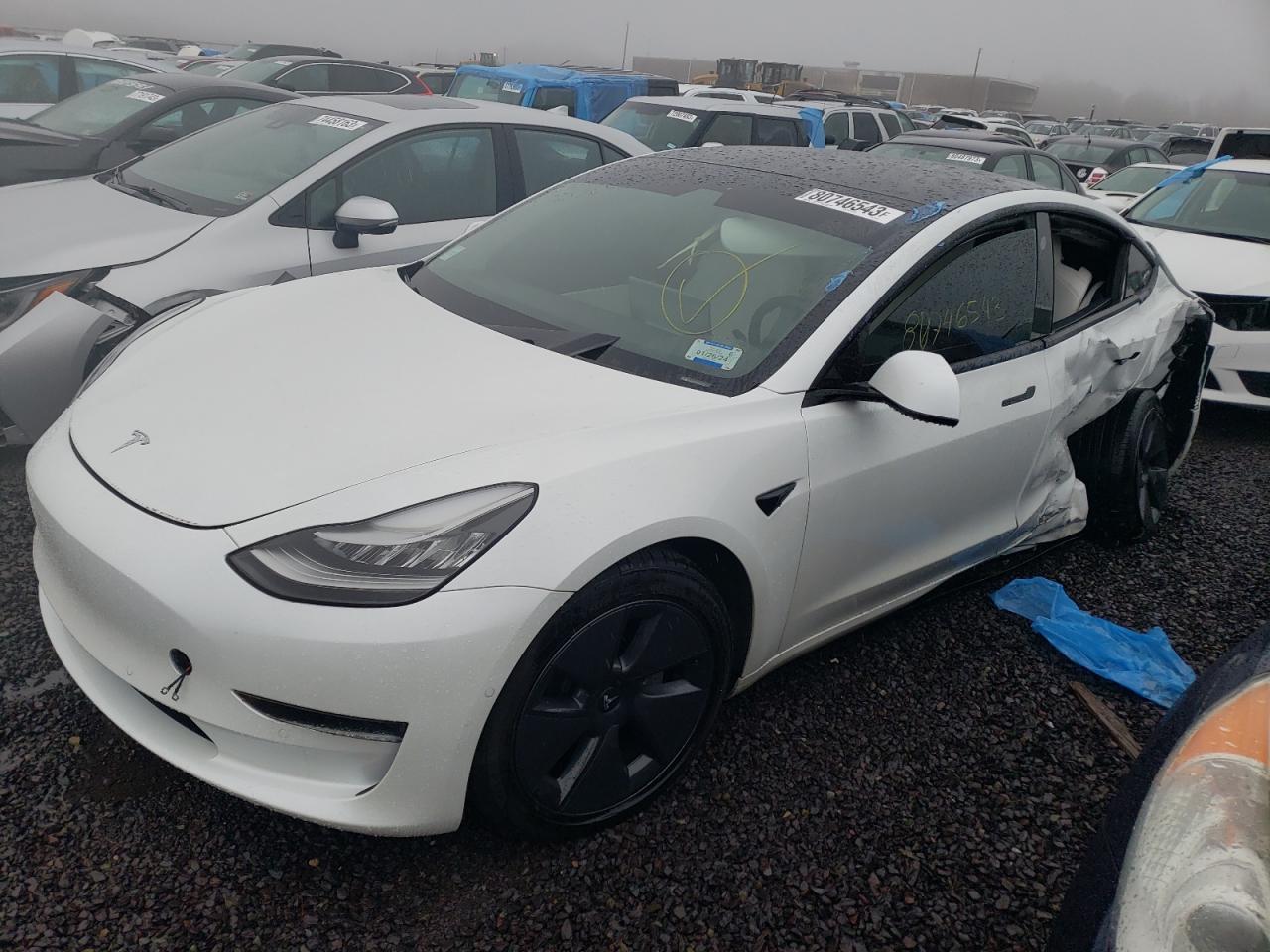 Image 1 of 2021 TESLA MODEL 3  2021 with VIN 5YJ3E1EA1MF853732