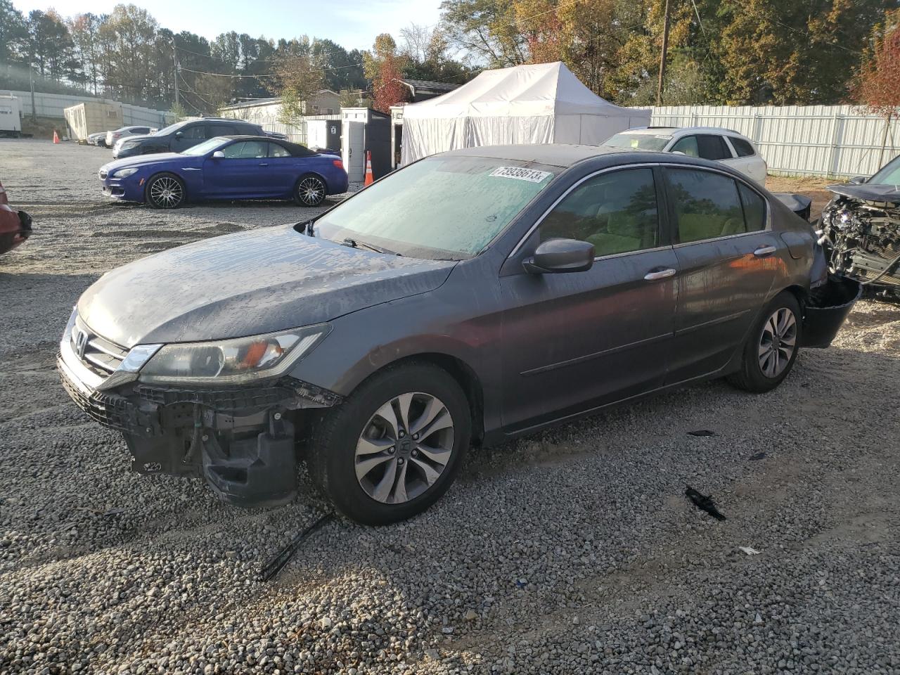 Изображение 1 2013 HONDA ACCORD LX 2013 с VIN 1HGCR2F3XDA062491