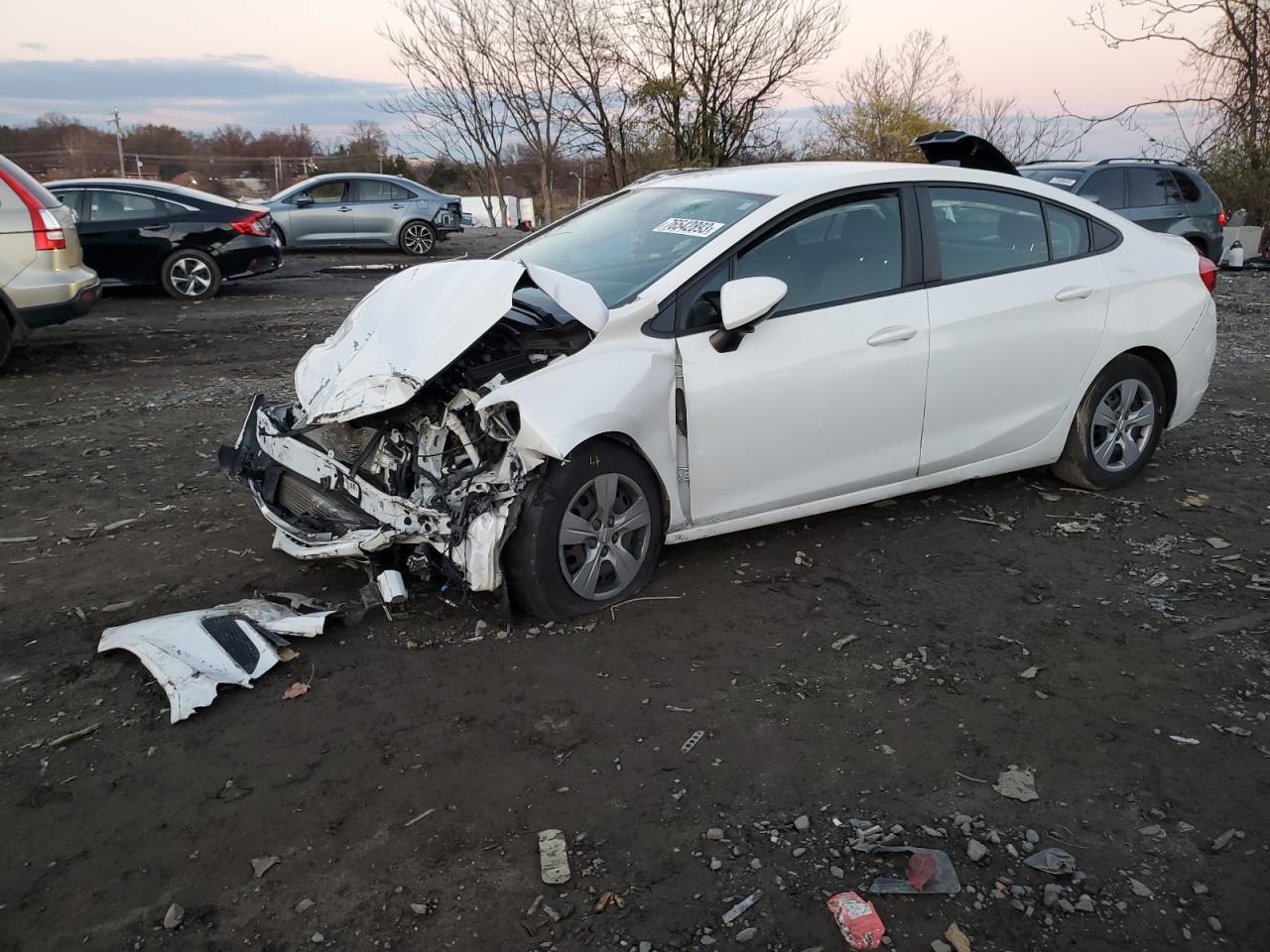 Obraz 1 z 2017 CHEVROLET CRUZE LS 2017 z VIN 1G1BC5SM5H7138979