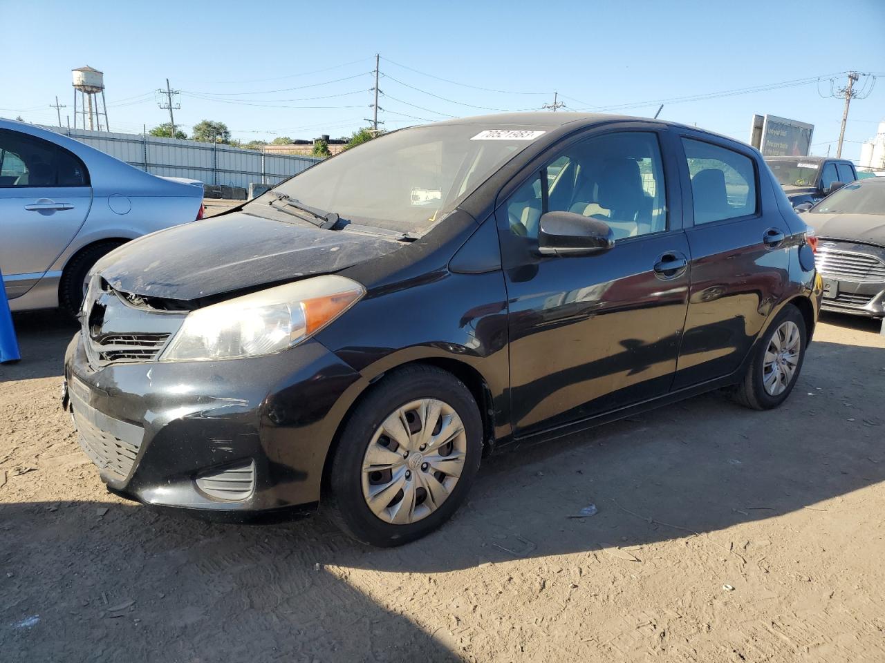 Image 1 of 2014 TOYOTA YARIS  2014 with VIN JTDKTUD39ED575757