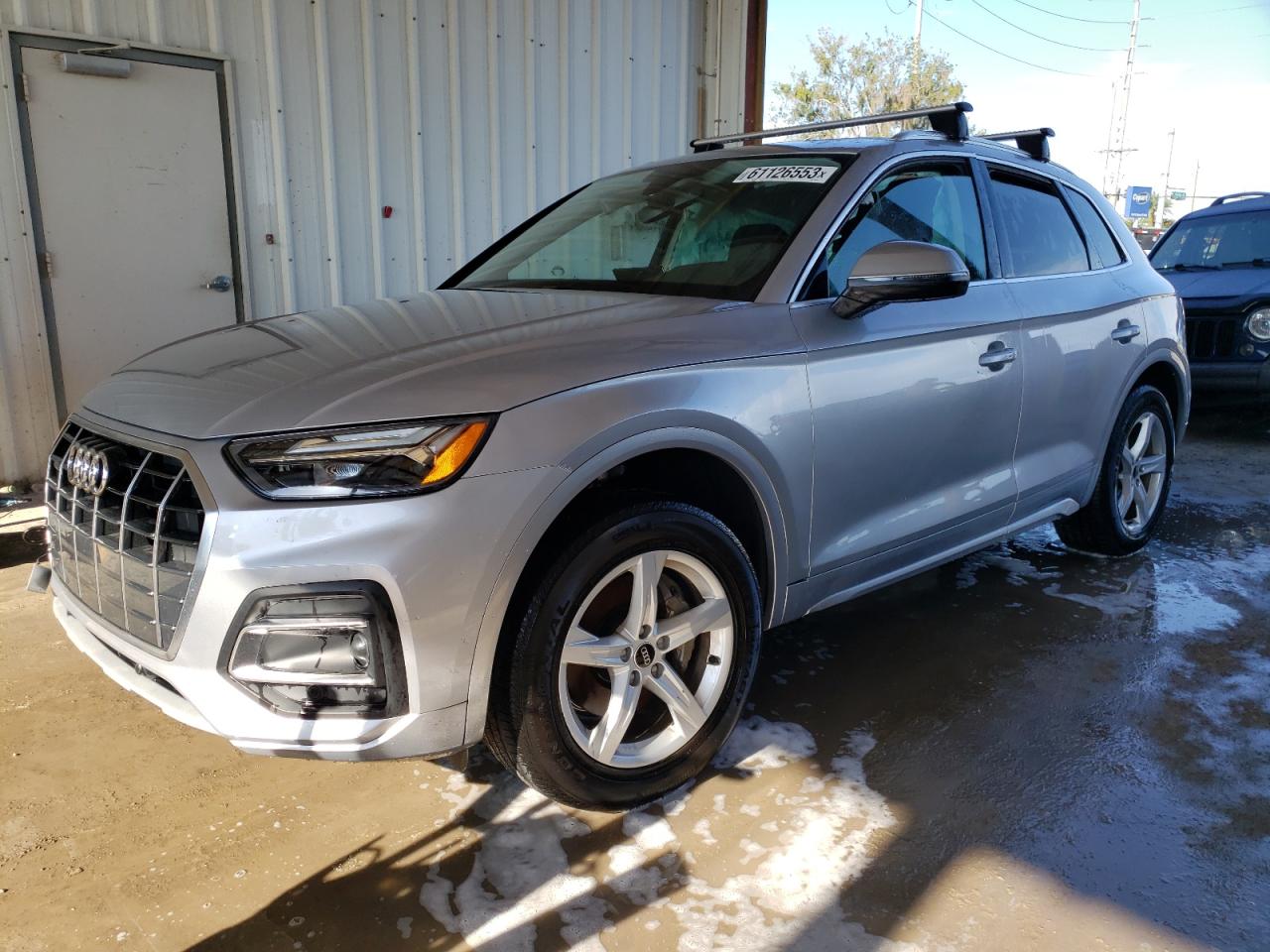 Image 1 of 2021 AUDI Q5 PREMIUM 2021 with VIN WA1AAAFY8M2125420