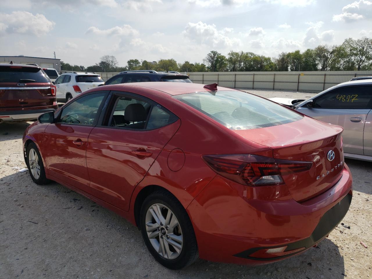 Image 2 of 2020 HYUNDAI ELANTRA SEL 2020 with VIN 5NPD84LF1LH542426