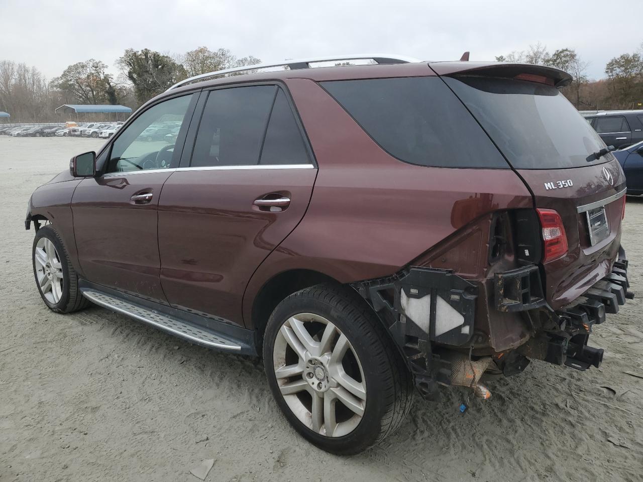Image 2 of 2015 MERCEDES-BENZ ML 350 2015 with VIN 4JGDA5JB4FA491683