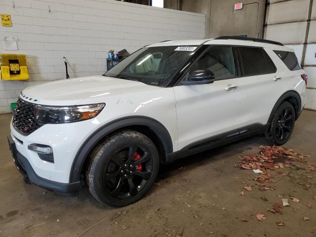 Image 1 of 2021 FORD EXPLORER ST 2021 with VIN 1FM5K8GC3MGA24204