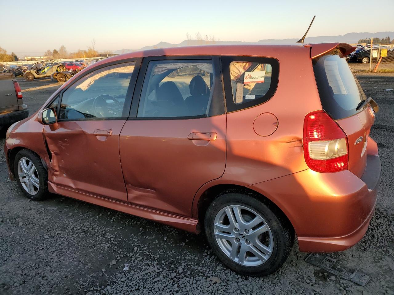 Image 2 of 2007 HONDA FIT S 2007 with VIN JHMGD37617S036792
