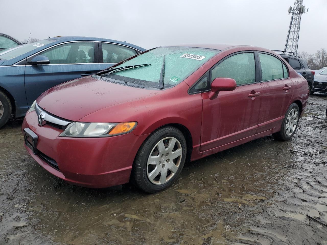 Obraz 1 z 2008 HONDA CIVIC LX 2008 z VIN 1HGFA16578L098309