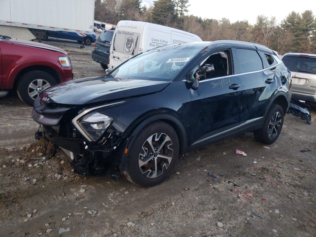 Image 1 of 2023 KIA SPORTAGE EX 2023 with VIN 5XYK3CAF8PG031067