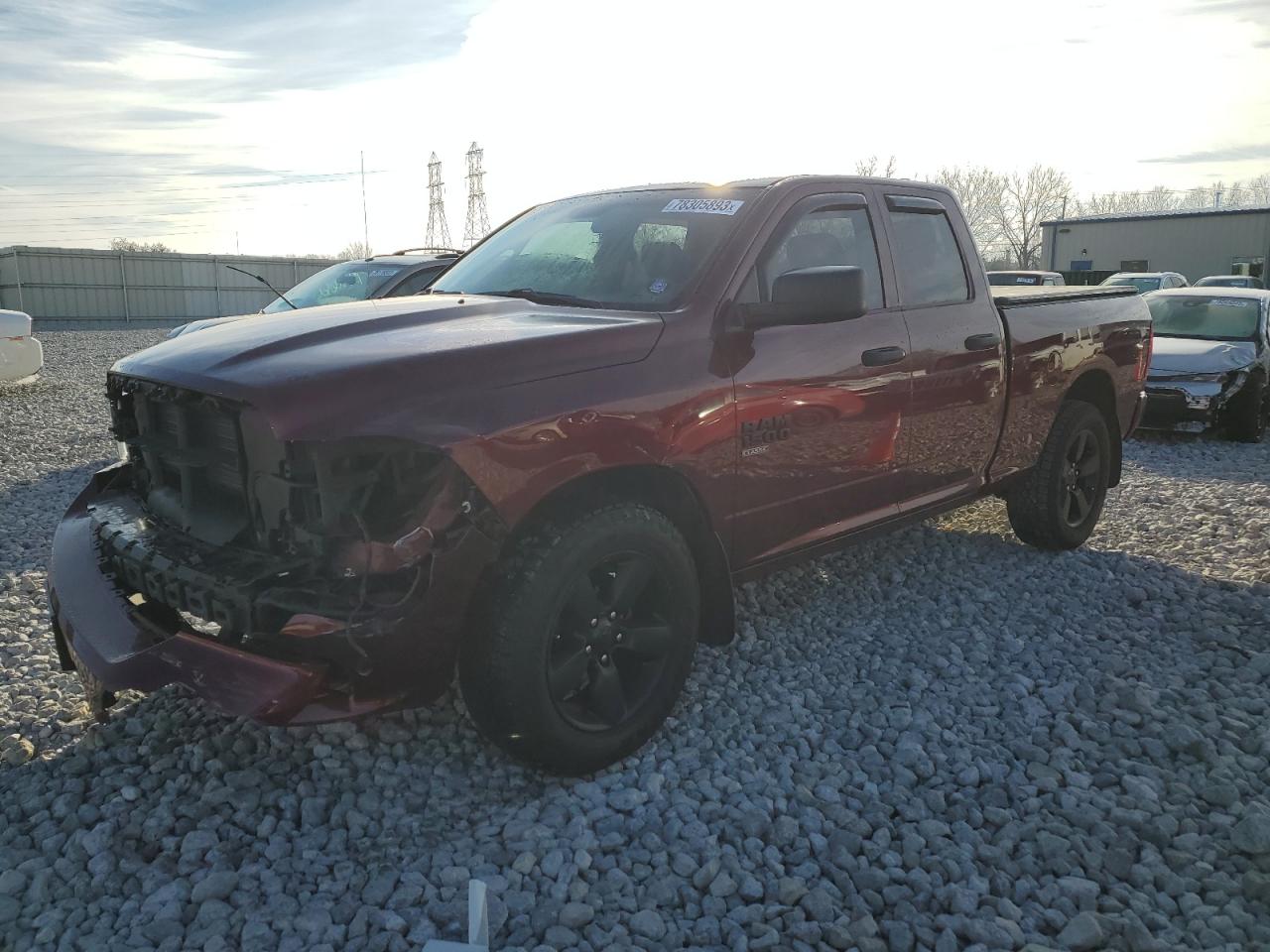 Image 1 of 2019 RAM 1500 CLASSIC TRADESMAN 2019 with VIN 1C6RR7FG8KS520097