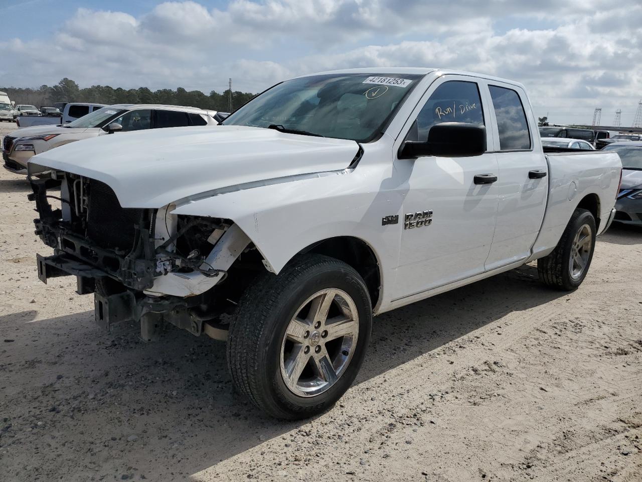 Image 1 of 2018 RAM 1500 ST 2018 with VIN 1C6RR6FT7JS171178
