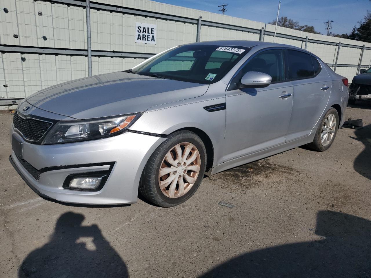 Image 1 of 2014 KIA OPTIMA EX 2014 with VIN 5XXGN4A71EG319349